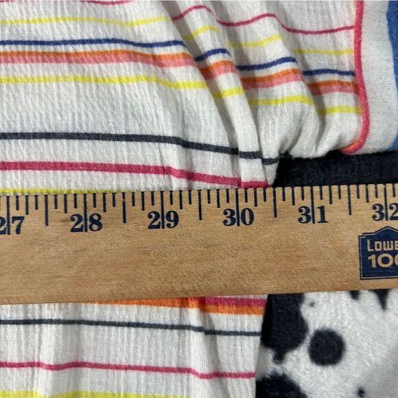 Lane Bryant Relaxed Cap Sleeve Notch Neck Textured Top 0133 - Picture 9 of 9